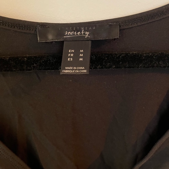 Dark grey ruched tank top - Picture 2 of 2